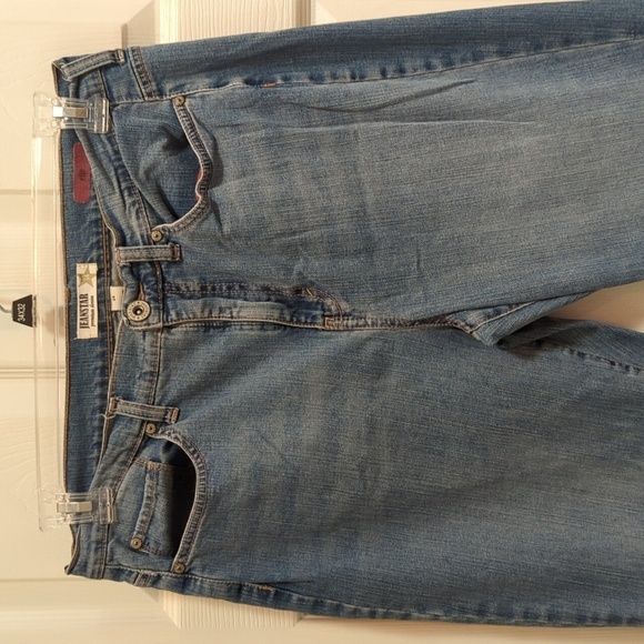 Jean Star Women's Elle Straight Leg Raw Hem Denim Jeans Size 14 - Picture 2 of 9